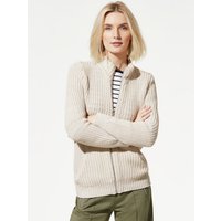 Reliefstruktur-Strickjacke von Walbusch