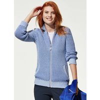 Reliefstruktur-Strickjacke von Walbusch