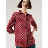Soft-Flanell Polo-Bluse von Walbusch