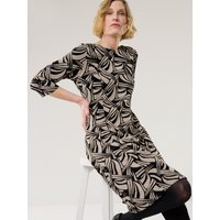 Softjersey-Jacquardkleid von Walbusch