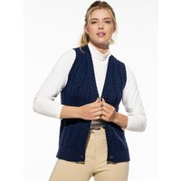 Strickweste Zopfstruktur von Walbusch