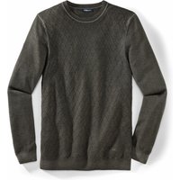 Strukturpullover Merino Extrafein von Walbusch
