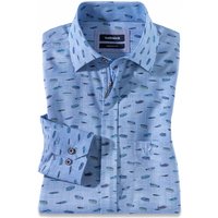 Tropical-Hemd Zip&Go von Walbusch