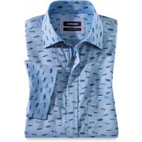 Tropical-Hemd Zip&Go von Walbusch