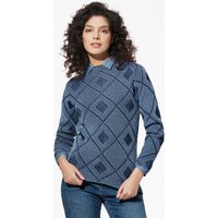 Vanise-Pullover Karree von Walbusch