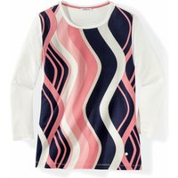 Viskoseshirt Wellengang von Walbusch