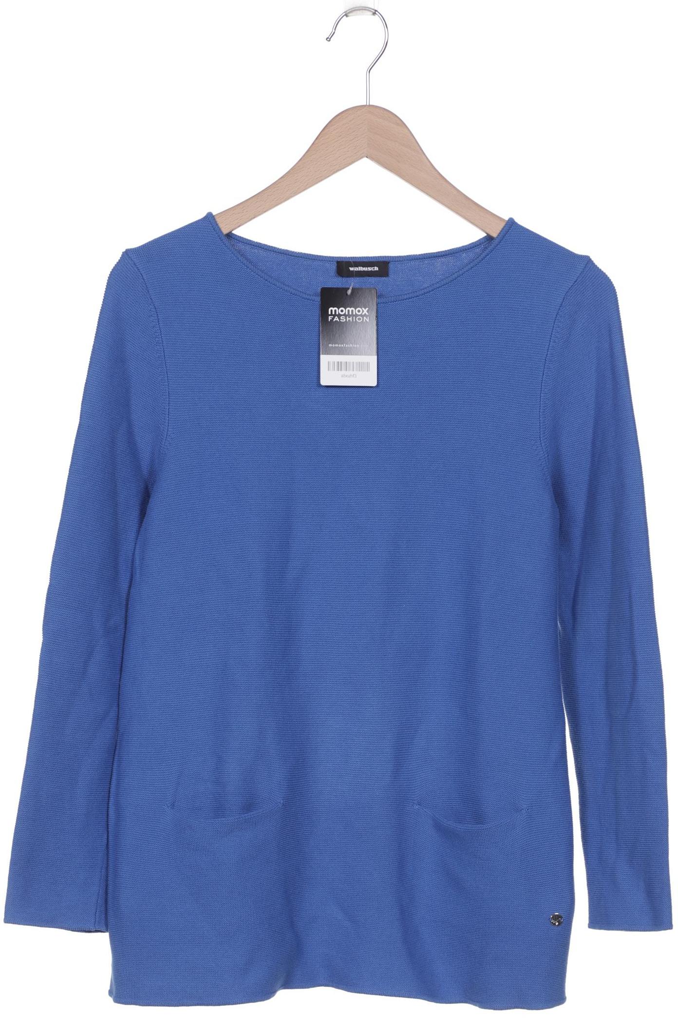 Walbusch Damen Pullover, blau von Walbusch