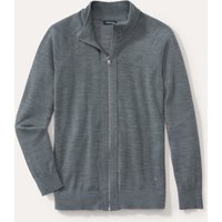 Zip-Strickjacke Merino Extrafein von Walbusch
