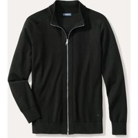 Zip-Strickjacke Merino Extrafein von Walbusch