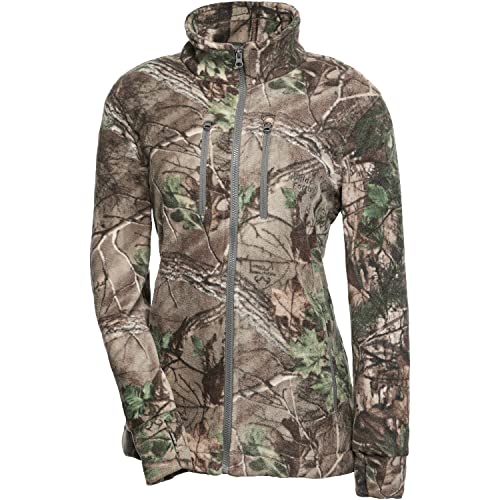 Wald & Forst Damen Fleecejacke Realtree® Camo XL von Wald & Forst