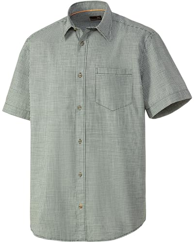 Wald & Forst Halbarm-Jagdhemd Slub Green 4XL von Wald & Forst