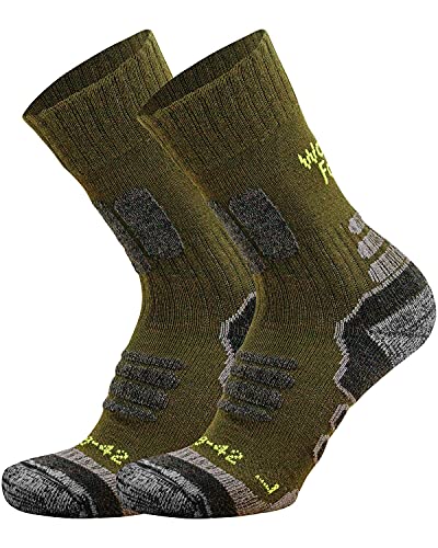 Wald & Forst Jagd- und Trekkingsocken – 2er-Pack Oliv 2 von Wald & Forst