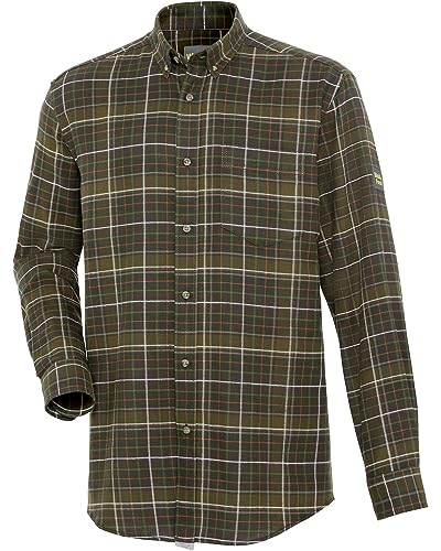 Wald & Forst Jagdhemd Laas Oliv kariert 4XL von Wald & Forst