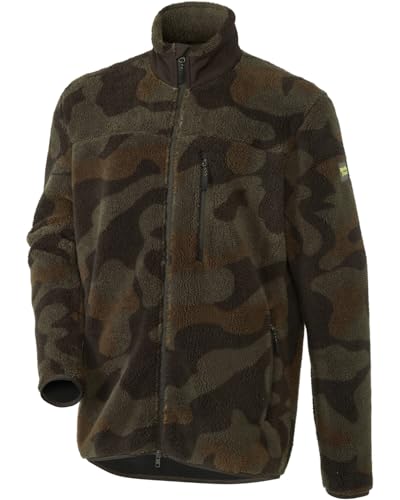 Wald & Forst Pilefleecejacke Camo Oliv Camo XL von Wald & Forst