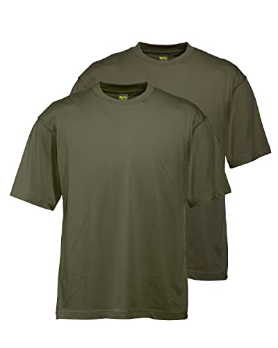 Wald & Forst T-Shirts 2er-Pack 2 x Oliv 3XL von Wald & Forst