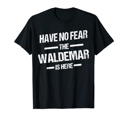 Herren Waldemar TShirt Lustig Spruch Geburtstag Vorname Fun Name T-Shirt Herren Waldemar TShirt Lustig Spruch Geburtstag Vorname Fun Name T-Shirt von Waldemar Vornamen Motive & Witzige Designs