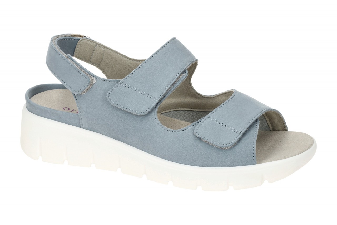 Waldl?ufer 658K01 206 267 hell-blau - Sandalette f?r Damen von Waldl?ufer