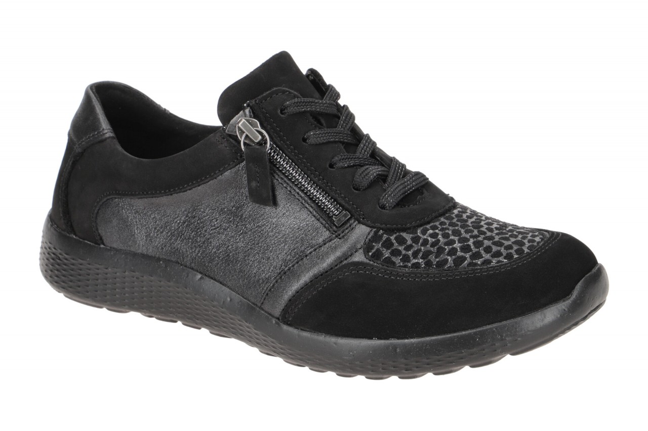Waldl?ufer 815M01 312 001 schwarz - bequeme Slipper f?r Damen von Waldl?ufer
