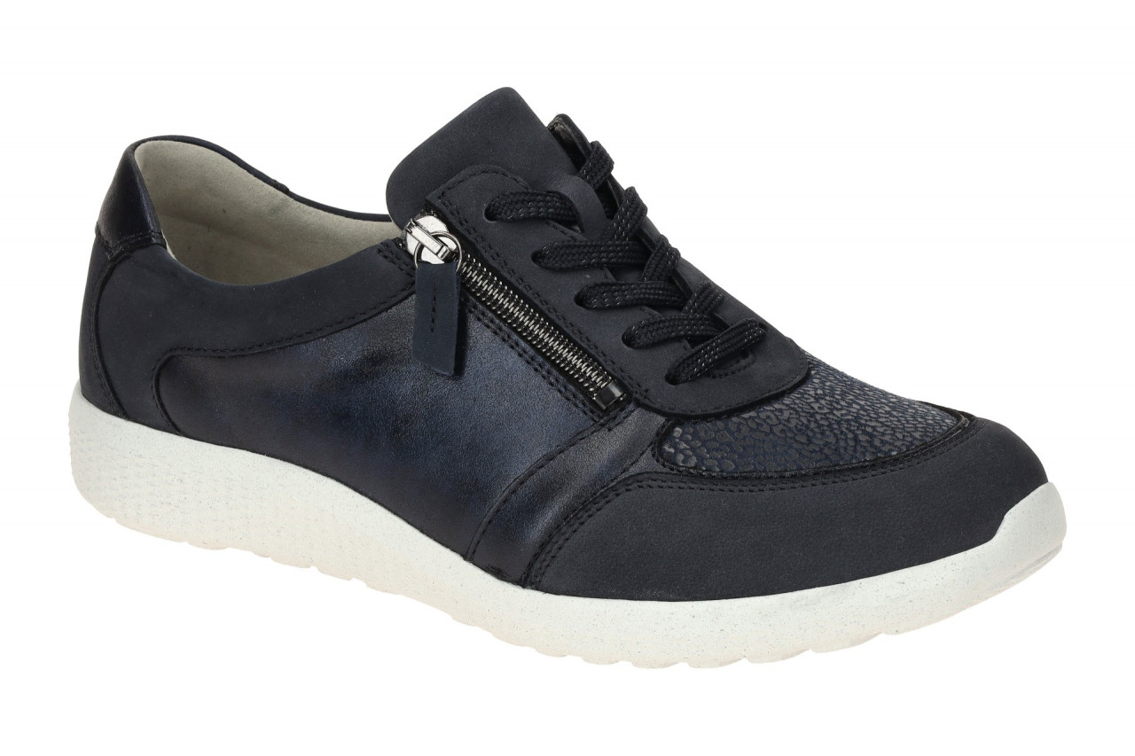 Waldl?ufer 815M01 408 217 dunkel-blau - bequeme Slipper f?r Damen von Waldl?ufer