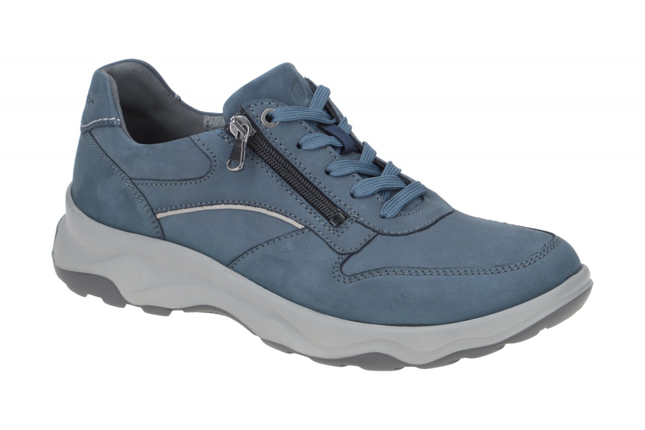 Waldl?ufer H 718006 410 206 blau - bequeme Halbschuhe f?r Herren Waldl?ufer H 718006 410 206 blau - bequeme Halbschuhe f?r Herren von Waldl?ufer