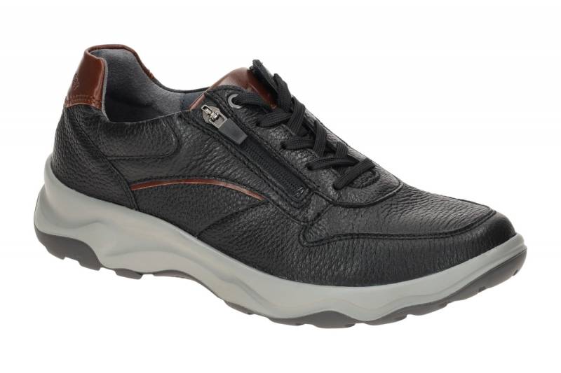 Waldl?ufer H 718007 510 594 schwarz - bequeme Halbschuhe f?r Herren von Waldl?ufer