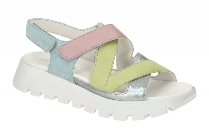 Waldl?ufer H 730004 400 252 gr?n - Sandalette f?r Damen von Waldl?ufer