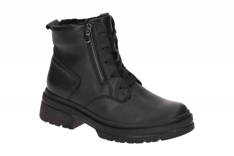 Waldl?ufer H 930802 139 001 schwarz - bequeme Stiefelette f?r Damen von Waldl?ufer