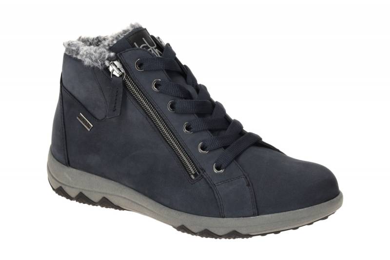 Waldl?ufer H 961971 191 217 blau - Winterstiefelette f?r Damen von Waldl?ufer