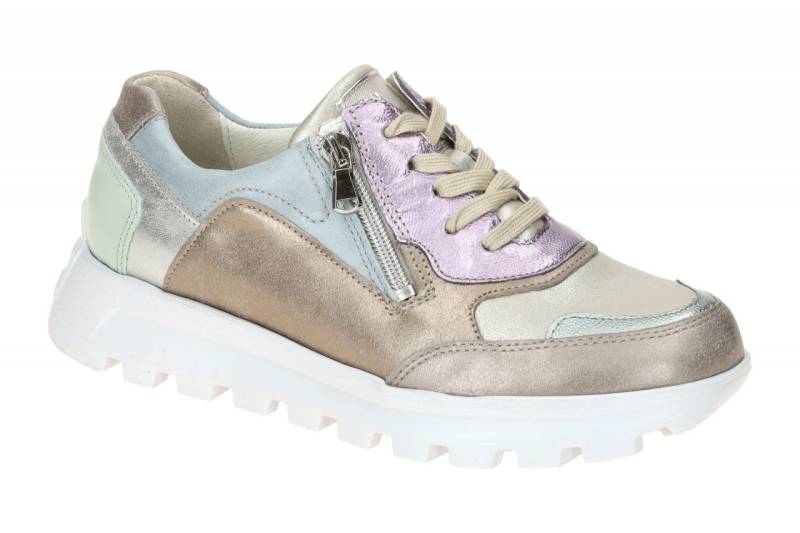 Waldl?ufer H 993004 906 349 taupe - bequeme Halbschuhe f?r Damen von Waldl?ufer