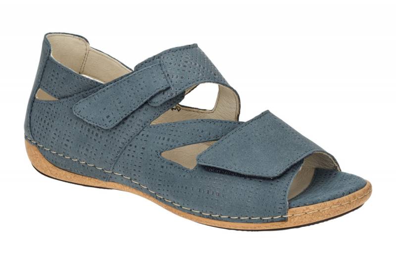 Waldl?ufer HELIETT 342025 177 263 blau - Sandalette f?r Damen von Waldl?ufer