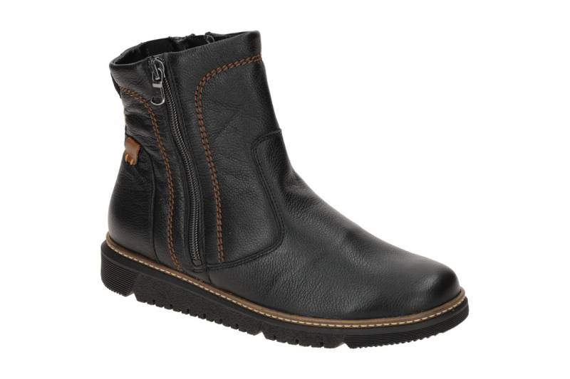 Waldl?ufer K 604801 201 740 schwarz - elegante Stiefelette f?r Damen von Waldl?ufer