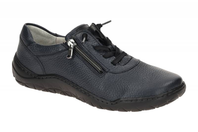 Waldl?ufer K 612003 300 194 dunkel-blau - bequeme Halbschuhe f?r Damen von Waldl?ufer