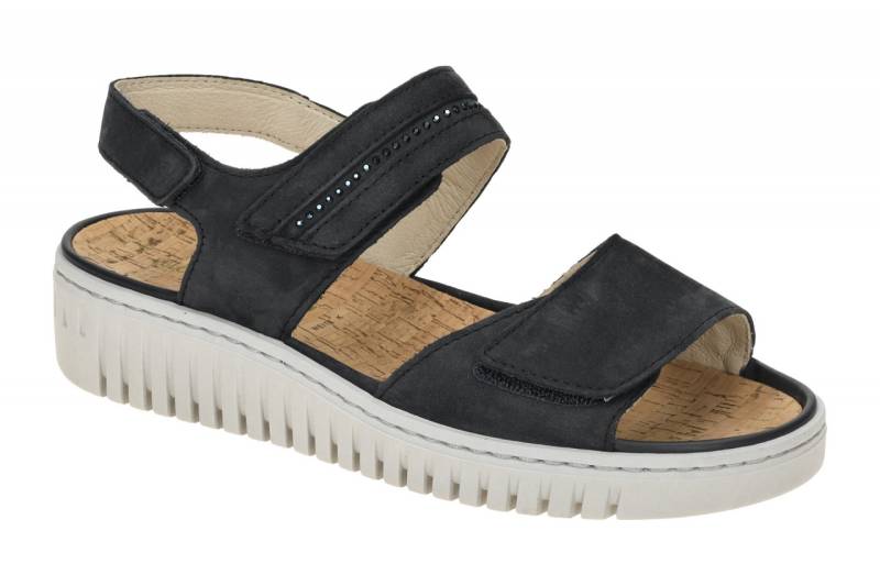 Waldl?ufer K 630001 162 217 dunkel-blau - Sandalette f?r Damen von Waldl?ufer