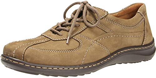 Waldläufer Herren Schnürhalbschuhe Herwig Schnürschuh Veloursleder Freizeit Elegant Schuhe Uni Herren Halbschuhe schnürschuhe Leder wechselfußbett Denver Herwig h von Waldläufer