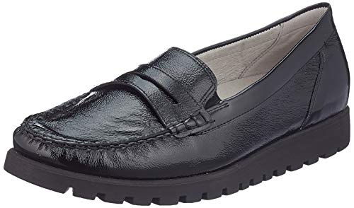 Waldläufer Taipei Hegli, Low-Top Damen, Schwarz, 40.5 EU von Waldläufer