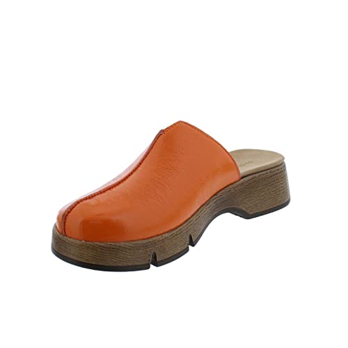 Waldläufer, H-Akira Clog, Taipei (Lackleder), Orange, Weite H 759502-143-087, Größe 38 EU von Waldläufer