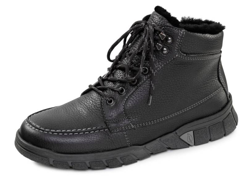 Waldläufer, gefütterte Herren-Boots, Winterschuhe, Weite H, mit Lammfell, Schuhgröße 11 1/2, Schwarz Waldläufer, gefütterte Herren-Boots, Winterschuhe, Weite H, mit Lammfell, Schuhgröße 11 1/2, Schwarz von Waldläufer
