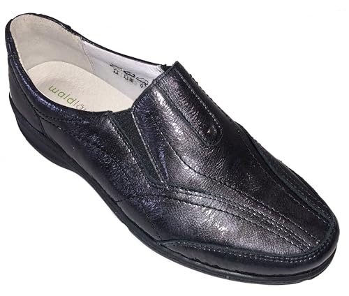 Waldläufer 607504-143-052 Kya Damen Slipper Groesse EU 41 / UK 7 von Waldläufer