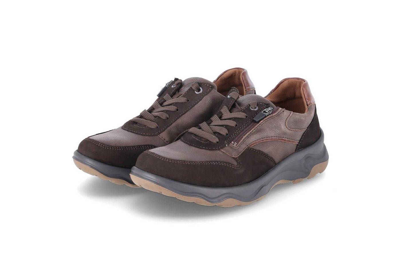 Waldläufer Waldläufer 718006-315/355 Herren Rauleder braun Schnürschuh von Waldläufer