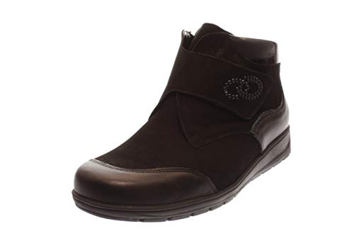 Waldläufer Damen Stiefeletten 812804 812815304001 schwarz 36051 von Waldläufer