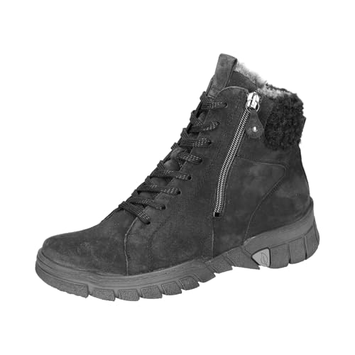Waldläufer 904802-200 Order Cosy Cognac Stiefelette mit Spitze und Reißverschluss, Schwarz , 39.5 EU Waldläufer 904802-200 Order Cosy Cognac Stiefelette mit Spitze und Reißverschluss, Schwarz , 39.5 EU von Waldläufer