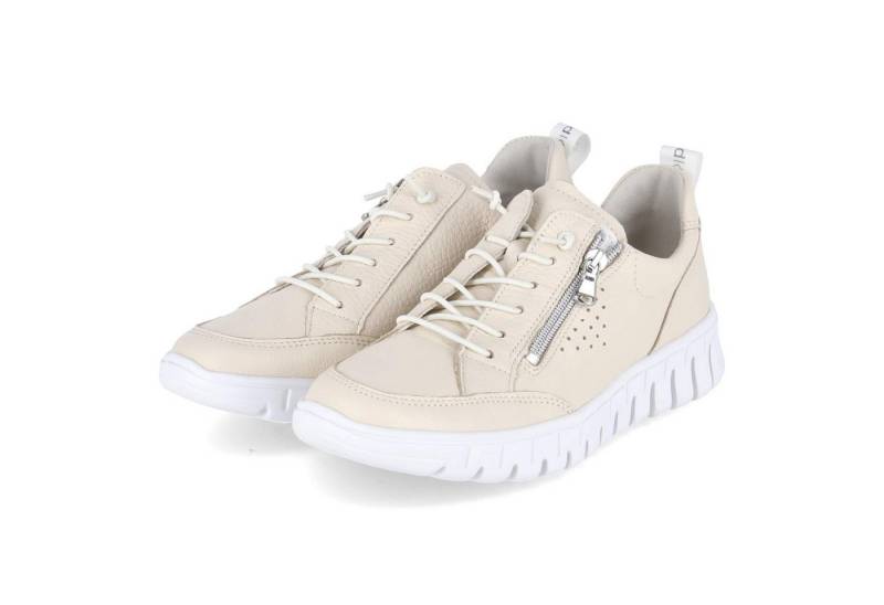 Waldläufer Waldläufer 916003-169/111 Damen Glattleder weiss Schnürschuh von Waldläufer