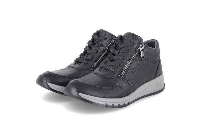 Waldläufer Waldläufer 957702-139/001 Damen Glattleder schwarz Schnürschuh von Waldläufer