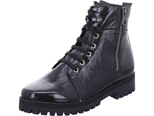 Waldläufer Schnürstiefeletten Hanako Schwarz 41 von Waldläufer