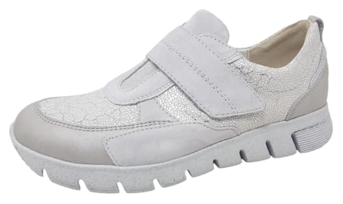 Waldläufer Adult Sneaker Halbschuh Schnürschuh Grau Damen Gr. 38 von Waldläufer