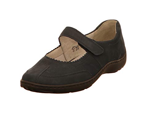 Waldläufer Bequem bis 35 mm Absatz/Keil Gr.5½, Blau von Waldläufer