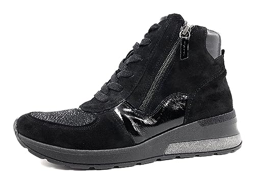 Waldläufer Clara Damenschuhe Schnürer Stiefelette Schwarz Freizeit, Schuhgröße:EUR 38.5 | UK 5.5 von Waldläufer