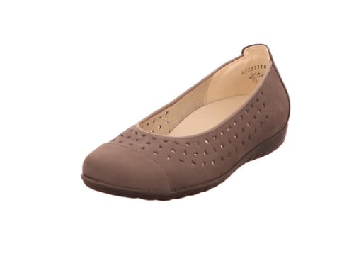 Waldläufer Damen Ballerina in Beige, Größe 4.5 von Waldläufer