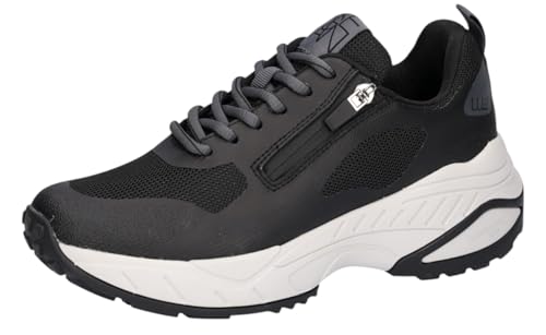 Waldläufer Damen Low Sneaker H-Pepper Low Top 721002 106 Schwarz, Größe:38 EU von Waldläufer