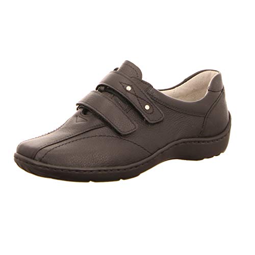 Waldläufer Henni 496301 Low-Top Damen, 001 schwarz., 41 EU von Waldläufer